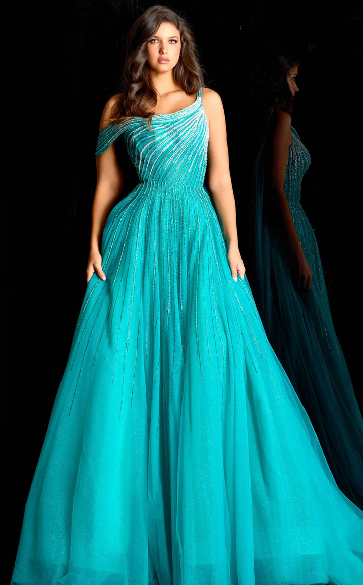 Jovani 45645 Peacock