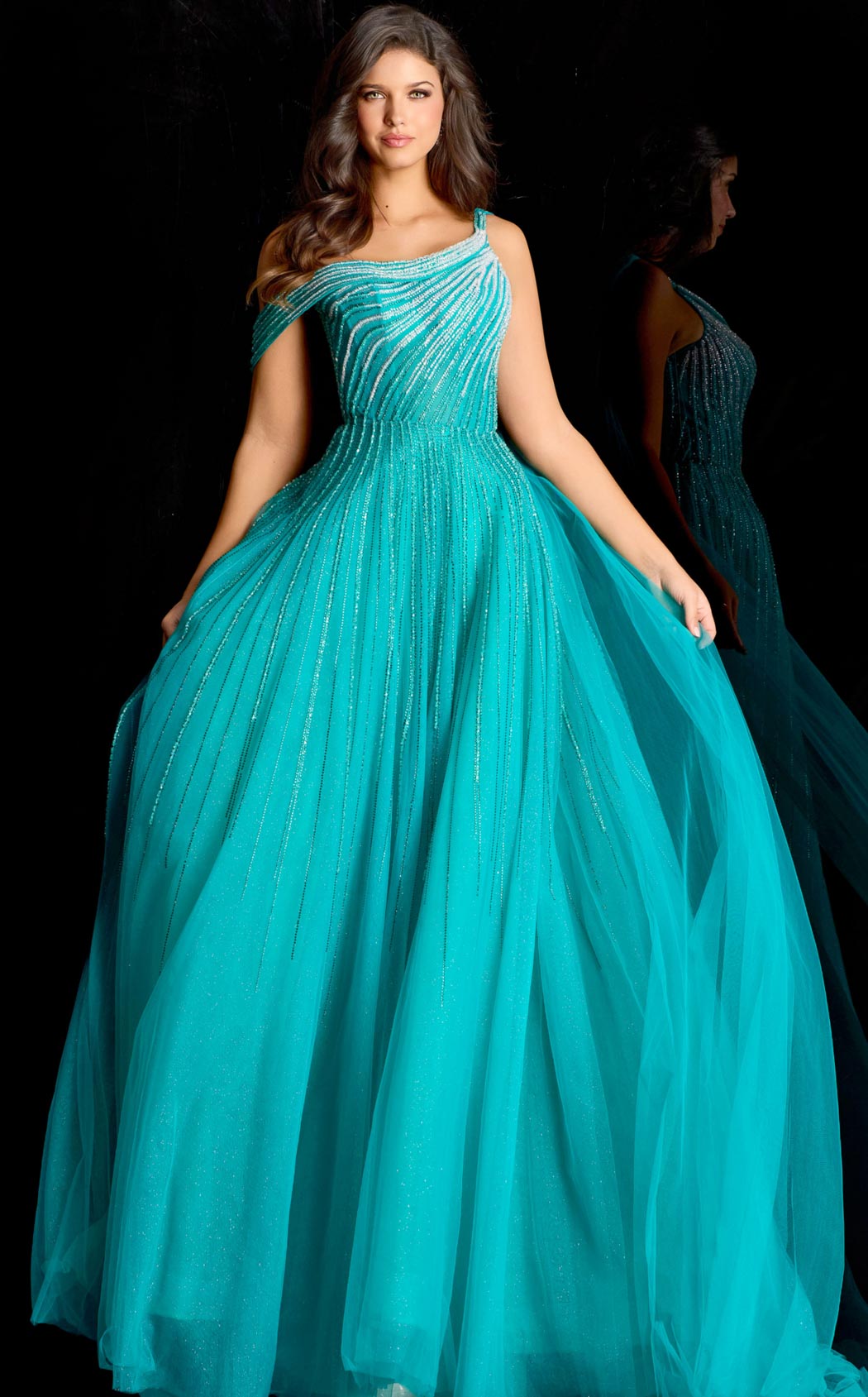 Jovani 45645 Peacock