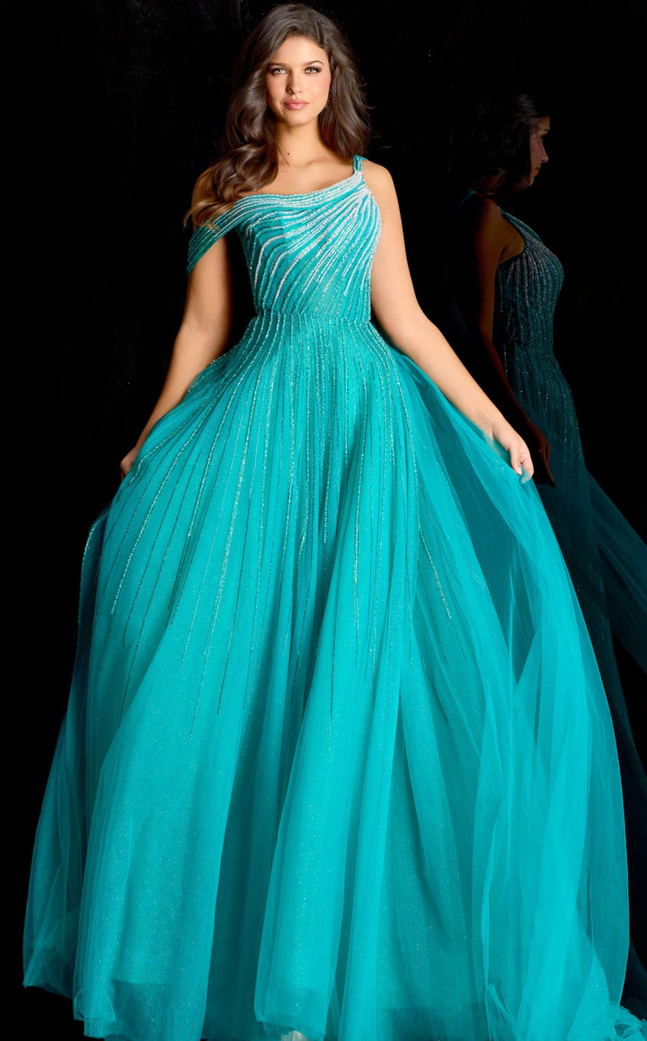 Jovani 45645 Peacock