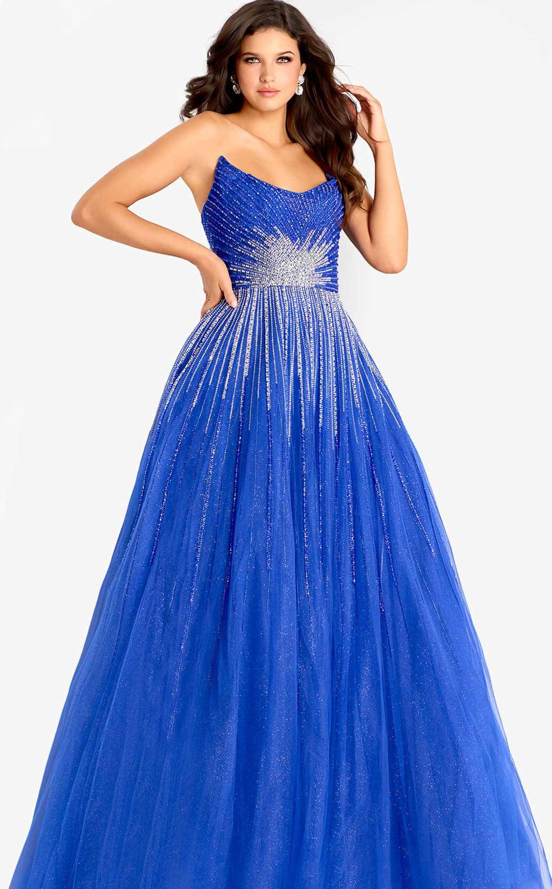 Jovani 45649 Blue