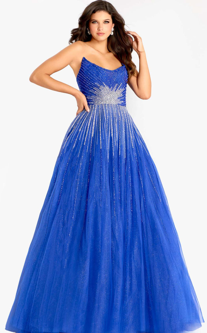 Jovani 45649 Blue