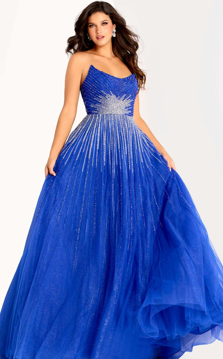 Jovani 45649 Blue