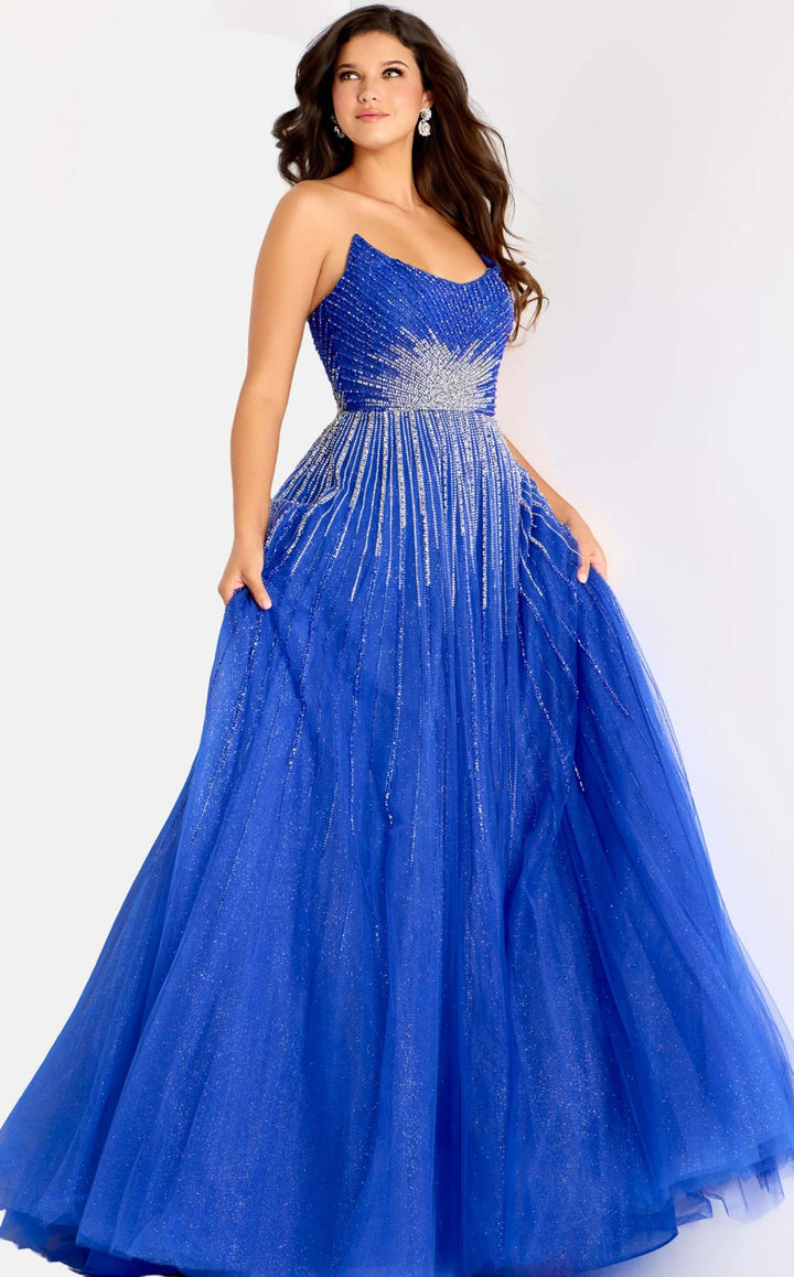 Jovani 45649 Blue