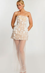 Jovani 45874 Ivory