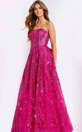 Jovani 45913 Fuchsia