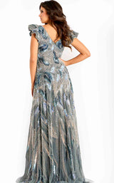 Jovani 45942 Grey