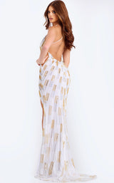 Jovani 46058 Nude-Multi