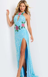 Jovani 46086 Light-Blue
