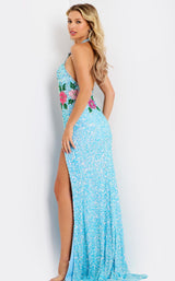 Jovani 46086 Light-Blue