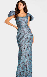 Jovani 46273 Blue/Brown