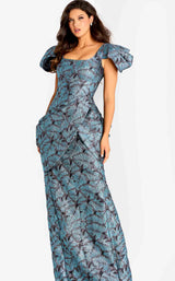 Jovani 46273 Blue/Brown