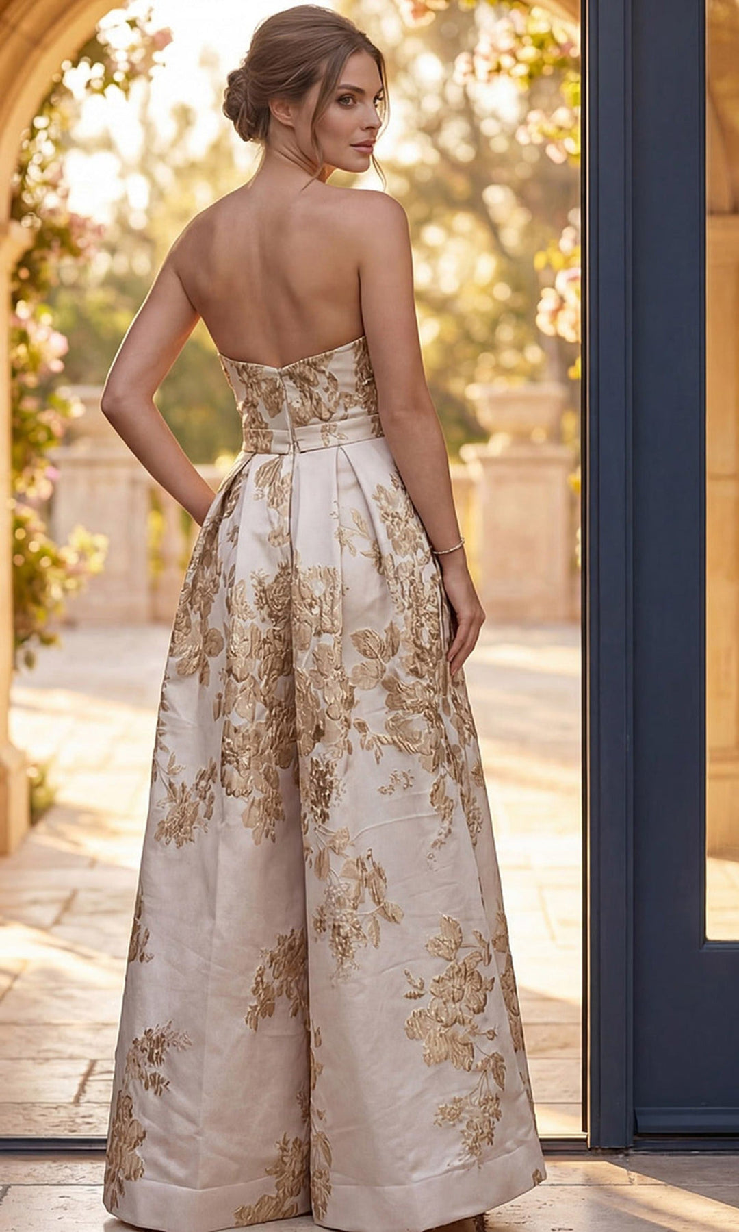 Jovani 46550 Champagne/Gold