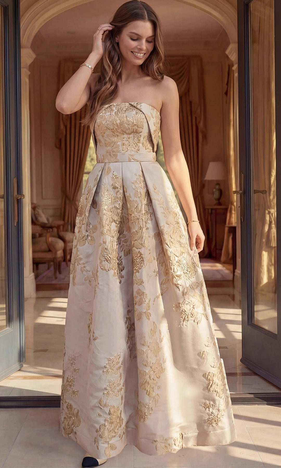 Jovani 46550 Champagne/Gold