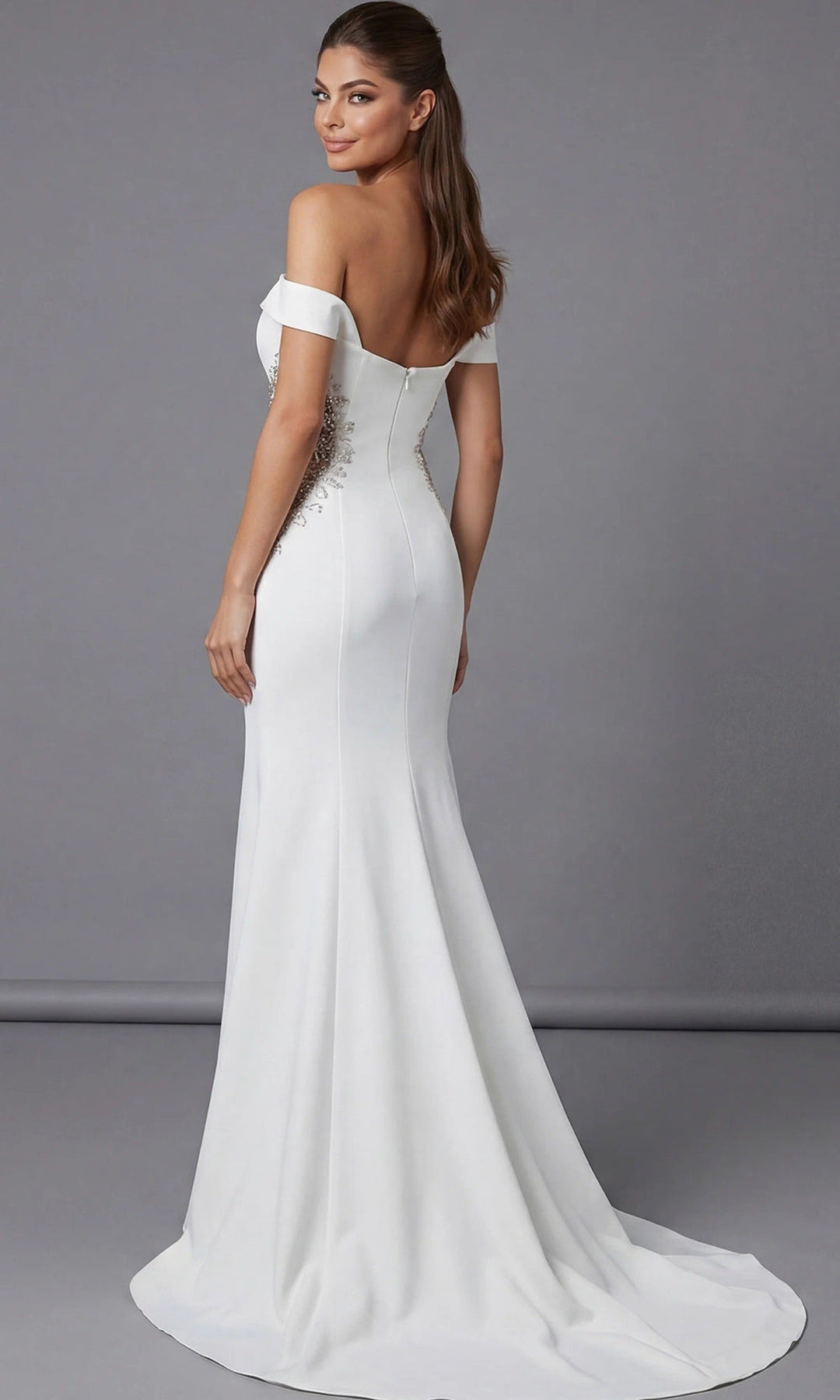 Jovani 46623 Off-White