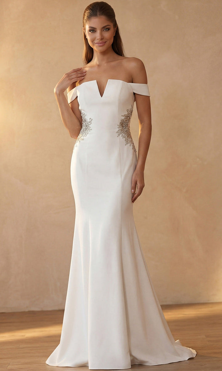 Jovani 46623 Off-White