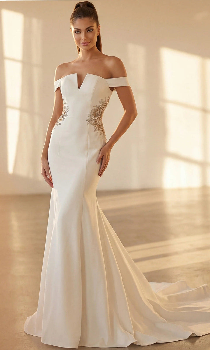 Jovani 46623 Off-White