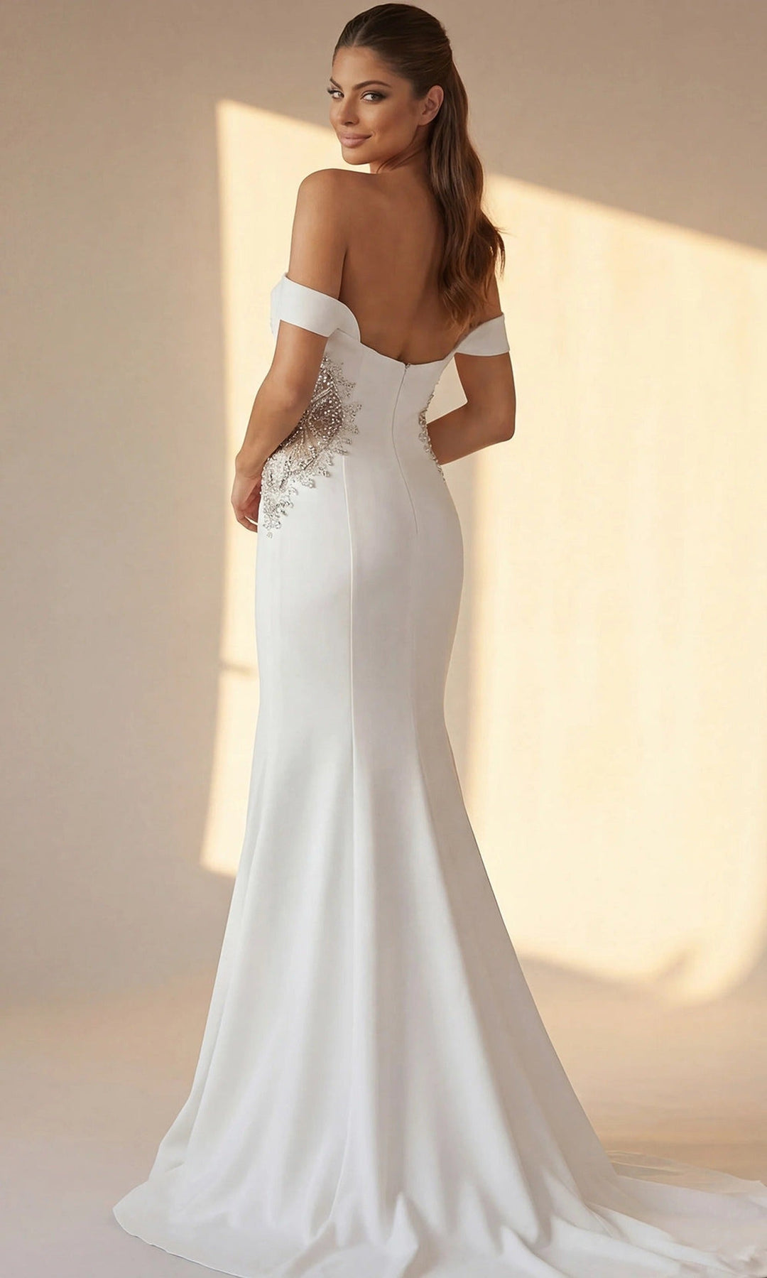 Jovani 46623 Off-White