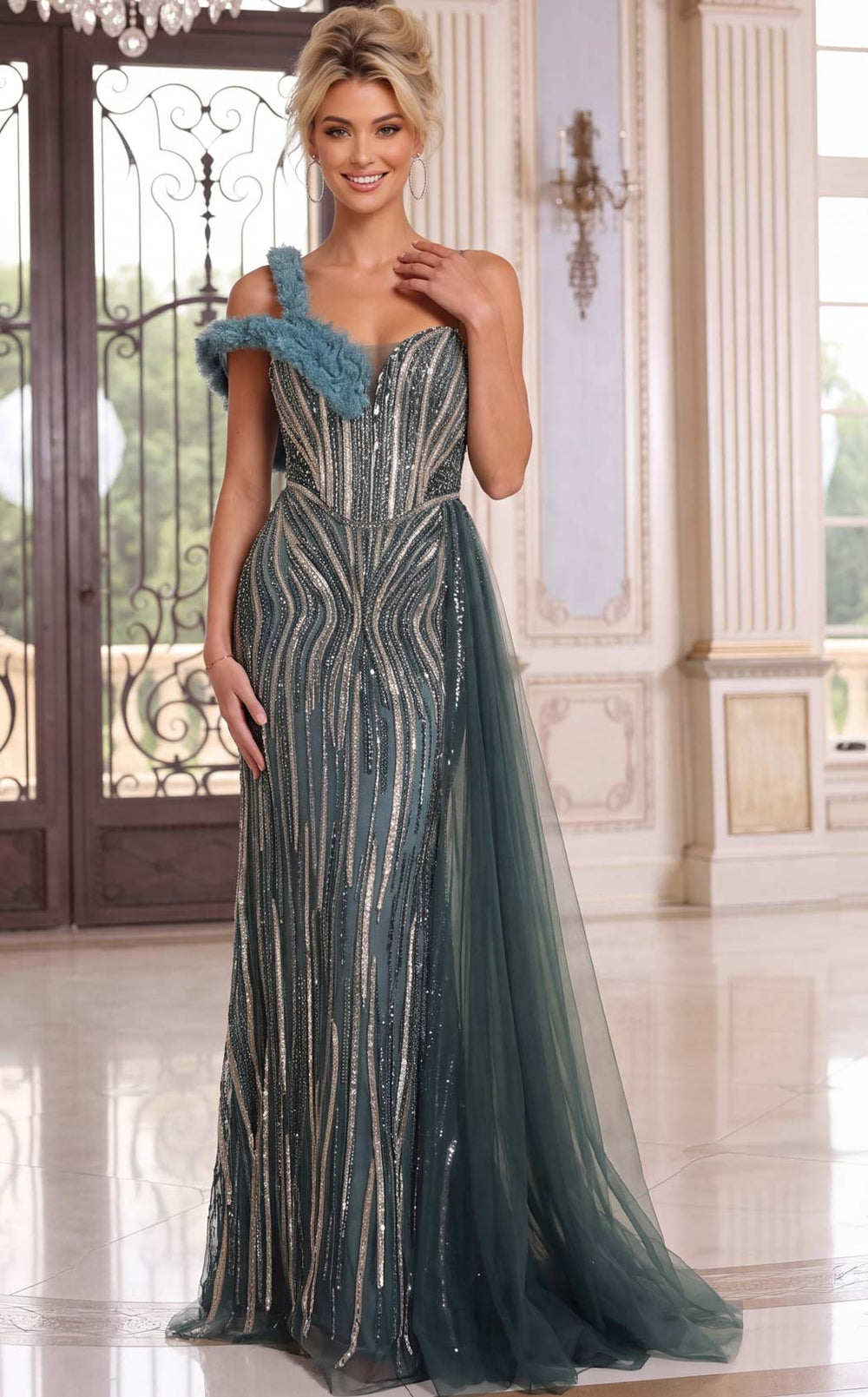 Jovani 46820 Green