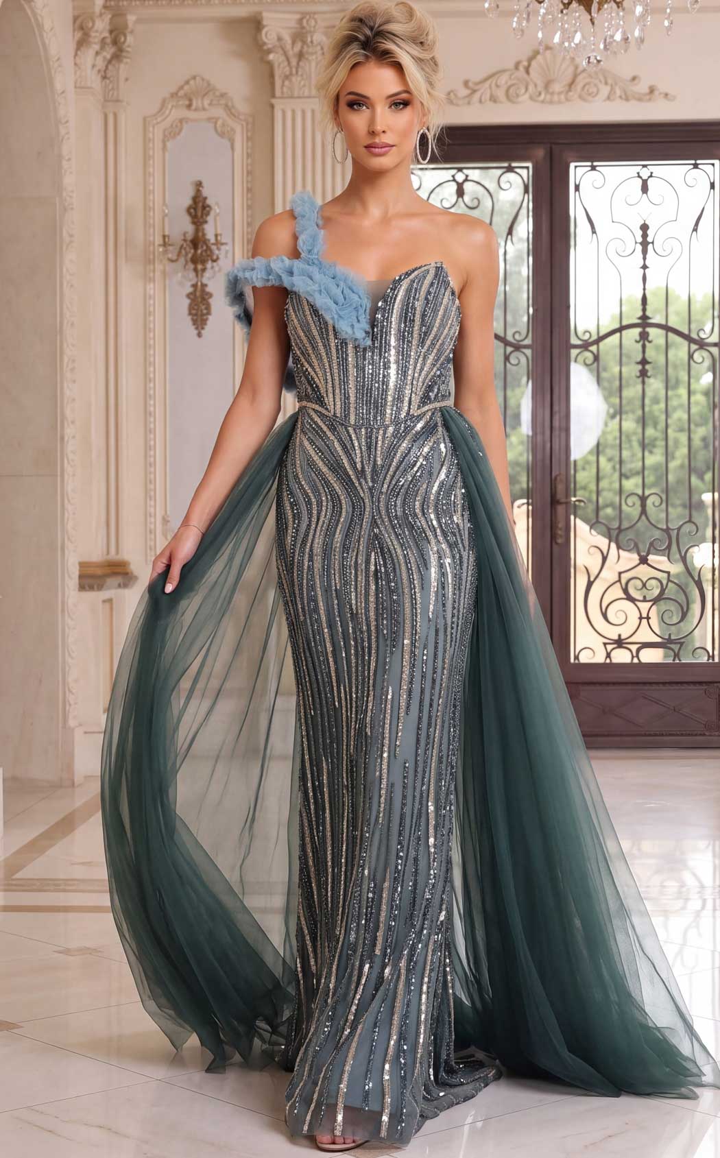 Jovani 46820 Green