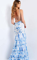 Jovani 46873 White/Blue