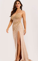 Jovani 46978 Nude/Gold