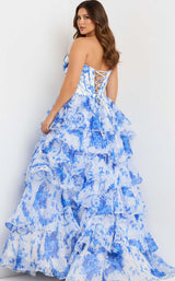 Jovani 47029 White/Blue