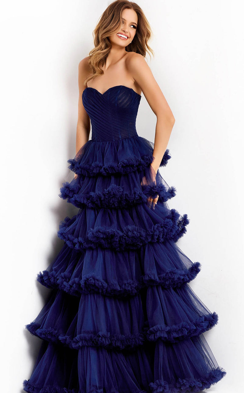 Jovani 47139 Women's Formal Evening & Wedding Guest Dress - Fuchsia