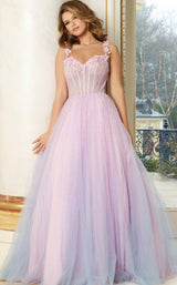 Jovani 47305 Lilac-Blue