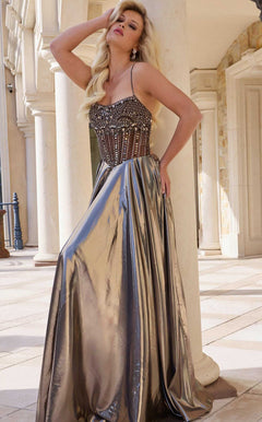 Jovani 47324 Brown