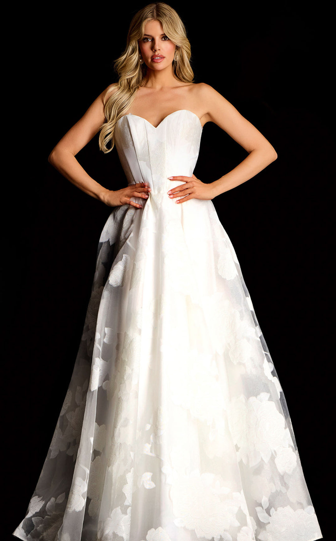 Jovani 47327 Off-White