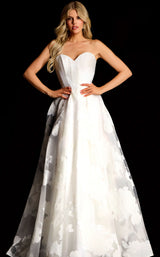 Jovani 47327 Off-White