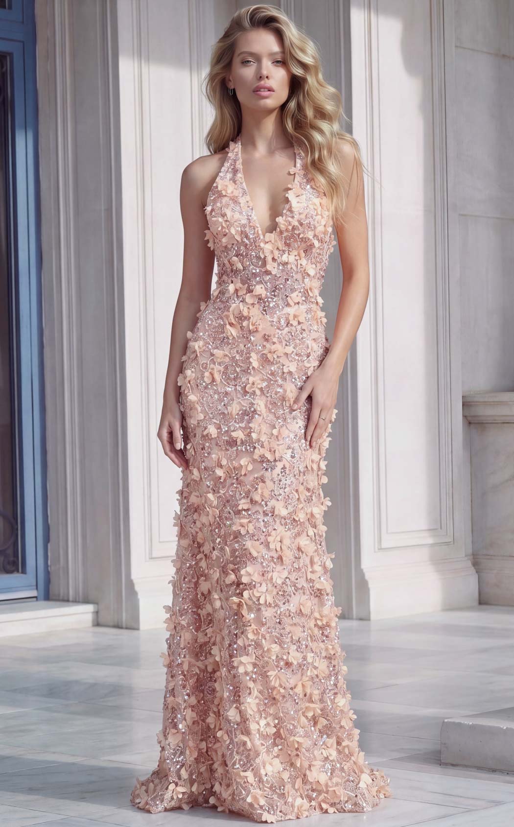 Jovani 47354 Blush