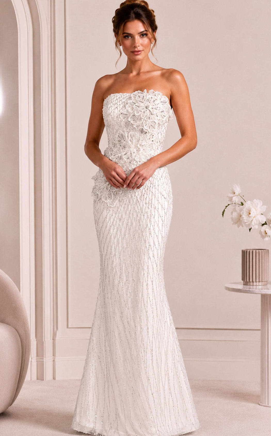 Jovani 47380 White