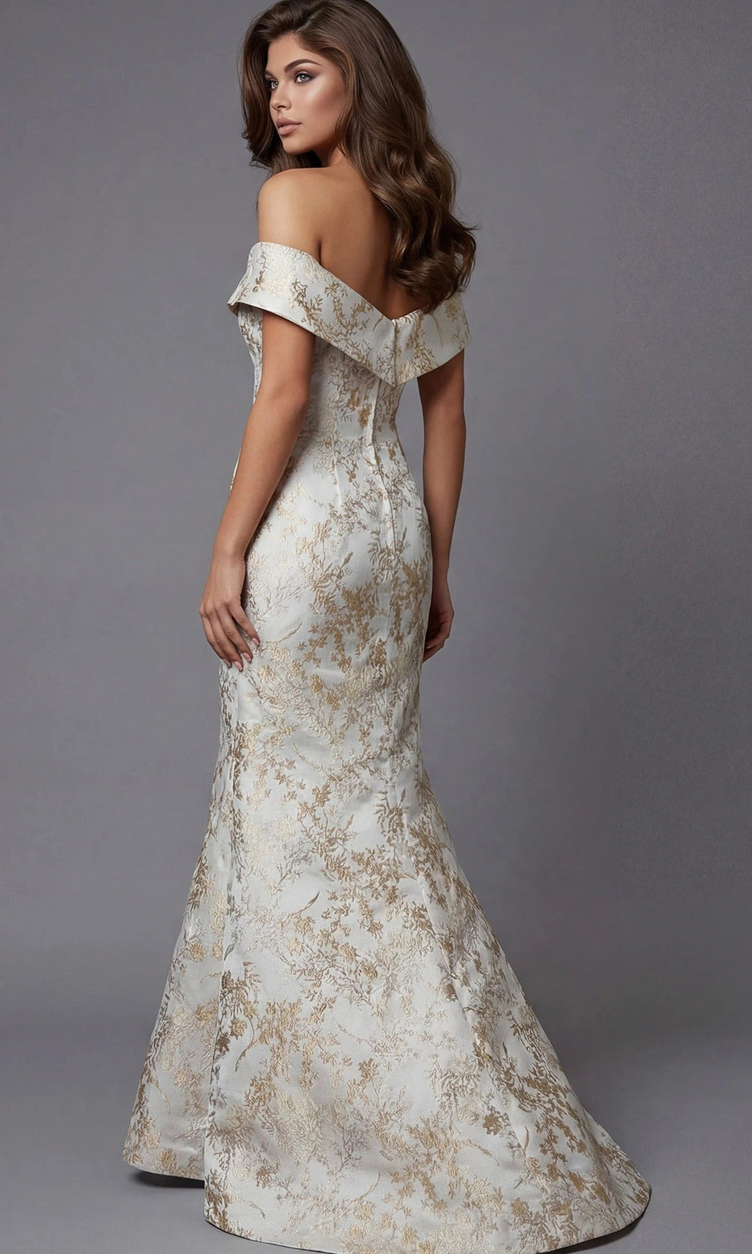 Jovani 47392 Gold