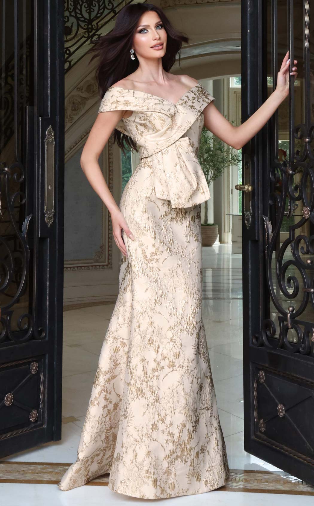 Jovani 47392 Gold