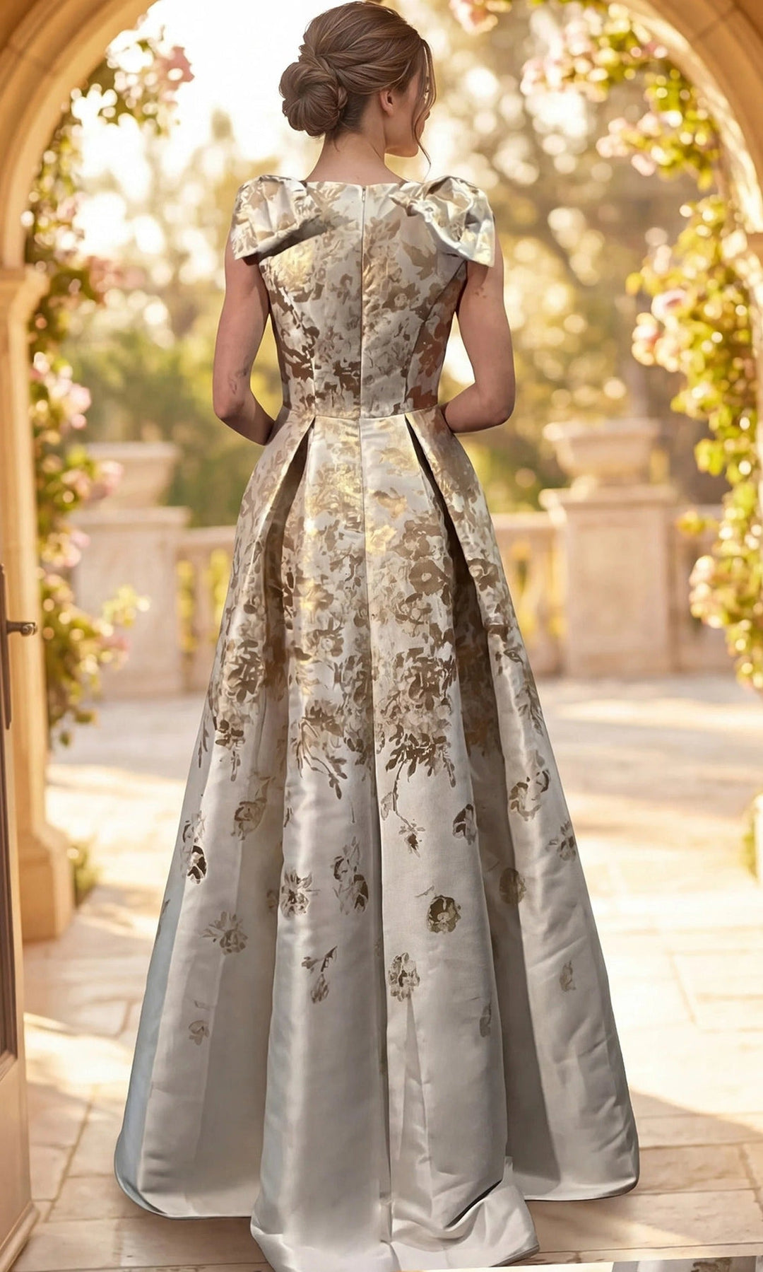 Jovani 47491 Champagne/Gold