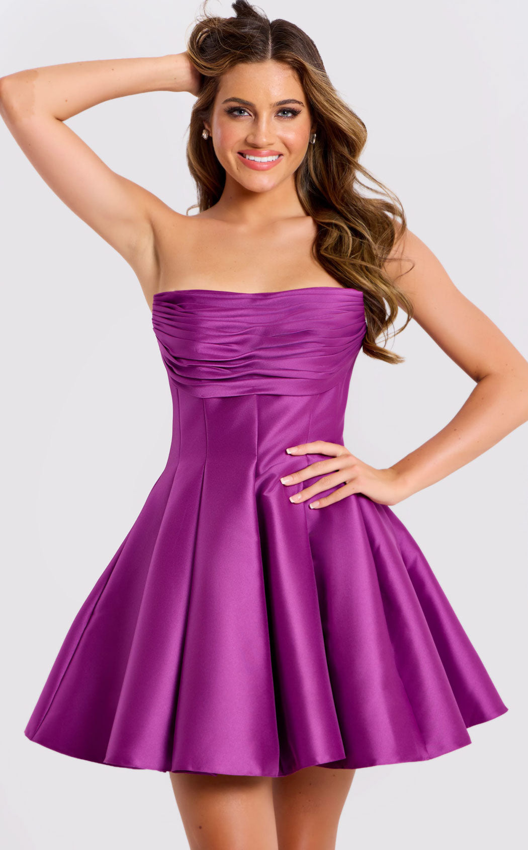 Jovani 47571 Fuchsia