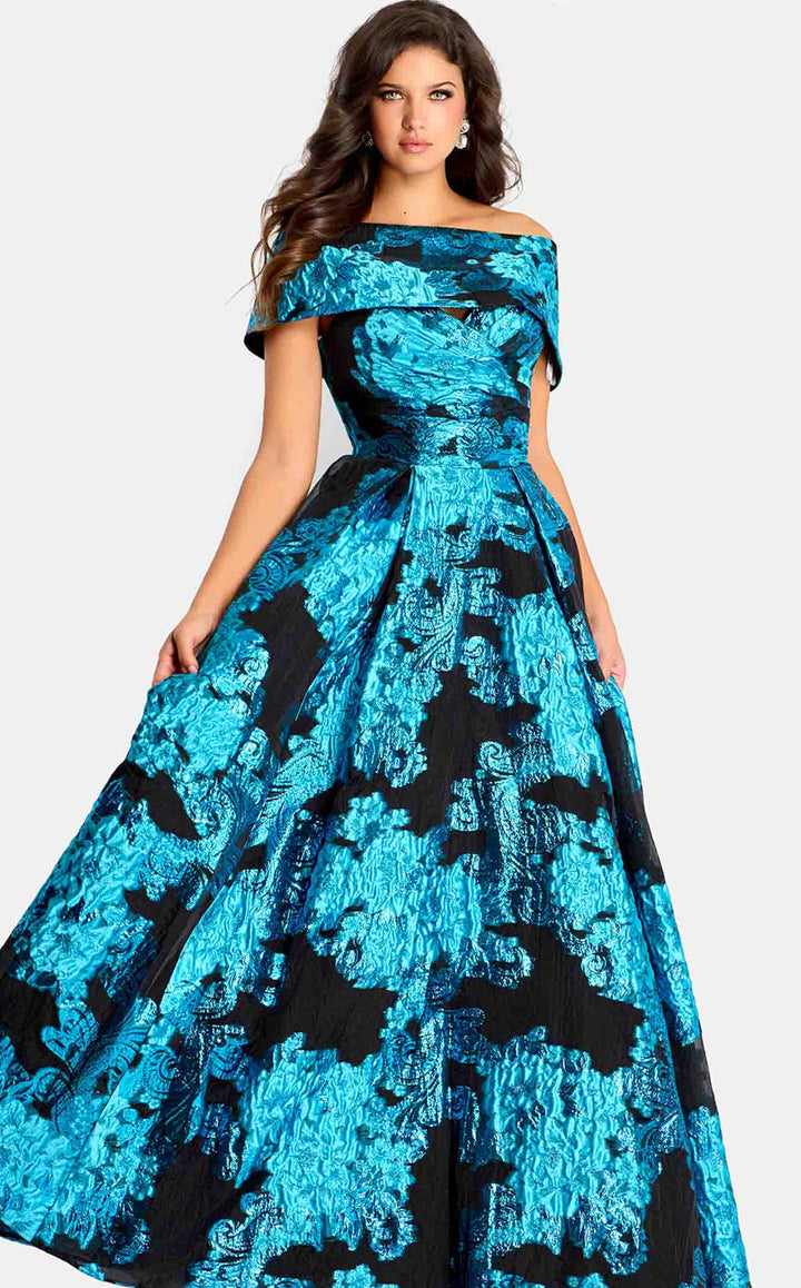 Jovani 47630 Peacock/Black