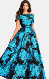 Jovani 47630 Peacock/Black
