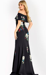 Jovani 47636 Black-Multi