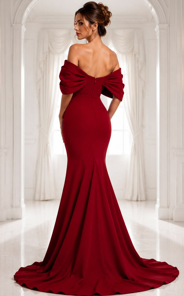 Jovani 47657 Burgundy
