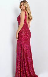 Jovani 47682 Fuchsia-Multi
