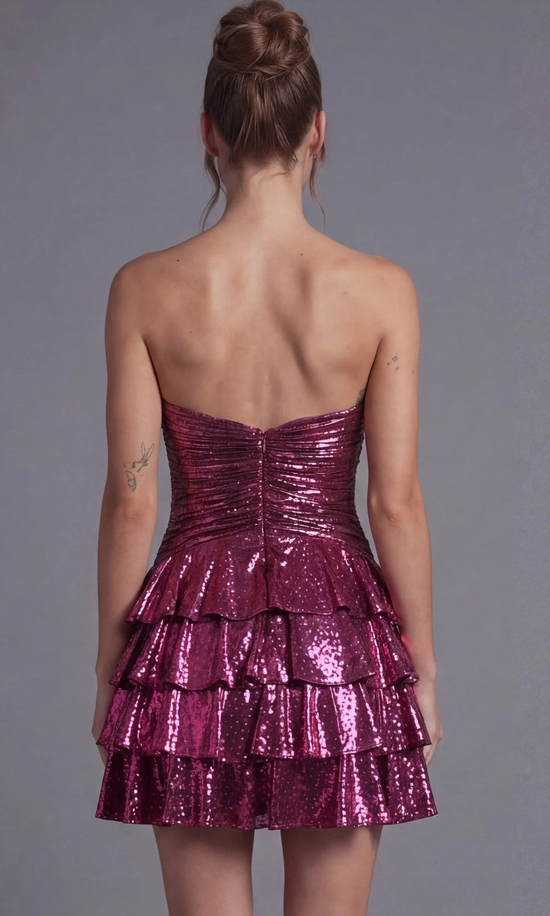 Jovani 47744 Fuchsia