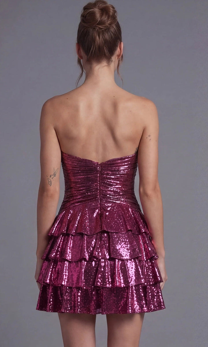 Jovani 47744 Fuchsia