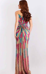 Jovani 47832 Nude-Multi