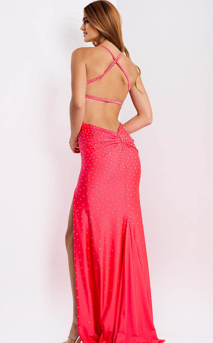 Jovani 48070 Neon-Coral