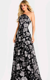 Jovani 48175 Black/Silver