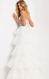 Jovani 48177 Off-White-Multi