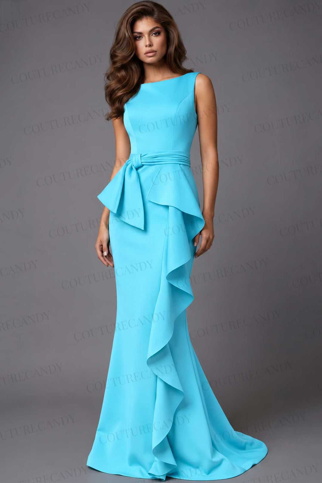 Jovani 48193 Aqua