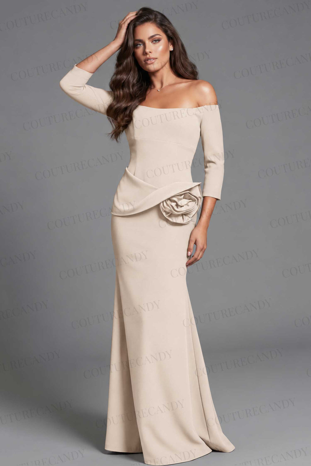 Jovani 48207 Champagne